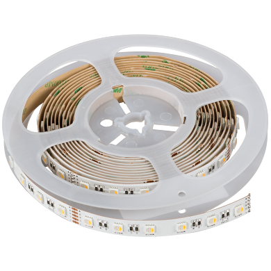 Professional LED flexible strip 19.2W/m, RGB+4200K, 24V DC, 60 LED/m, SMD5050, IP20