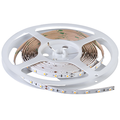 Επαγγελματική λωρίδα LED 4,8W/m, 2700K, 24V DC, 60LEDs/m, SMD3528, IP54