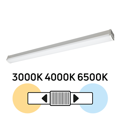 LED линейно осветително тяло CCT, 1.20м, 36W, 220V-240V AC, IP20