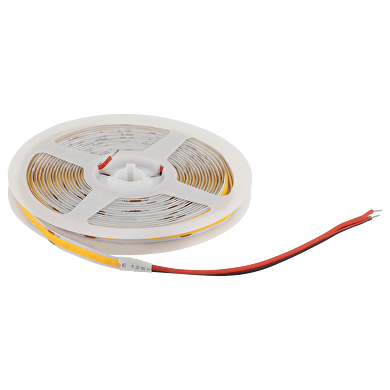 Professioneller LED-Streifen 10W/m, 3000K, 24V DC, 320 LEDs/m, COB, IP20