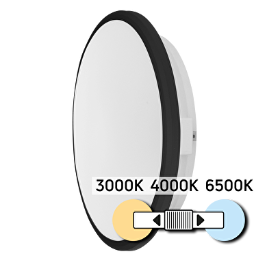 LED stropna svjetiljka, okrugla, 18W, 3000K/4000K/6500K, 220V-240V AC, IP54