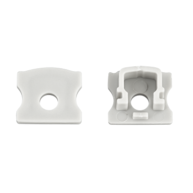 Set of end caps for aluminium profile APG331 - 2 pcs.