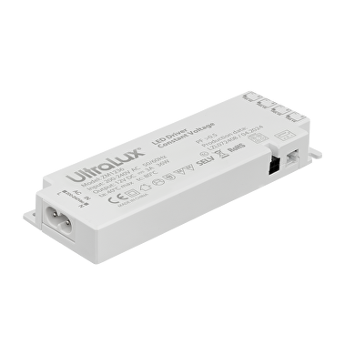 Alimentation, stabilisée, pour éclairage de meuble LED 12V DC, 36W, 4 ports, 3A, IP20