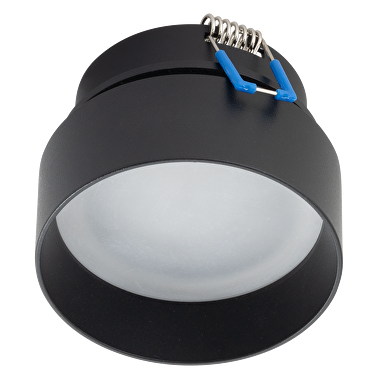 Decorative low-glare ceiling downlight frame with indirect lighting