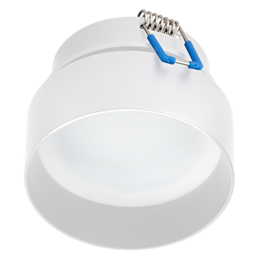 Decorative low-glare ceiling downlight frame with indirect lighting