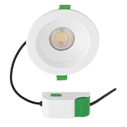 LED dimmable downlight for building-in, dimmable, 10W, 3000K/4000K/5700K, 220-240V AC, IP44