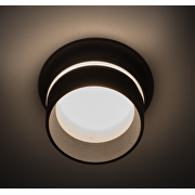 Cornice decorativa per downlight da soffitto, low-glare, con effetto Glow