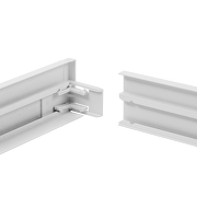 Deep frame for surface mounting of LED panel 600x600 mm