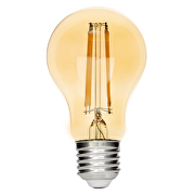 Λάμπα φωτός σπείρωματος LED, με δυνατότητα ρύθμισης, 8W, E27, 1800K, 220-240V AC, κεχριμπάρι