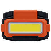 Lampada da lavoro a LED portatile con base magnetica, moschettone e supporto pieghevole 10W, 7000K, 5V DC, IP54