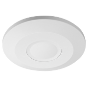 Microwave motion and presence sensor for surface mounting, 360°, 2000W/1000W, 4.5m, IP20