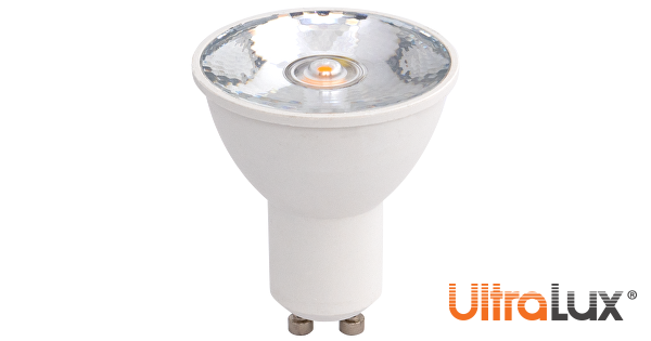 Faretto led 5W GU10 220-240V AC luce blu, SMD2835 - Ultralux Italia