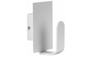 Indirect LED wall lighting fixture 3.5W, 2700K, 220-240V АC, white