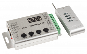 RF controller for digital LED strips 5 V DC, 2x2048 pixels