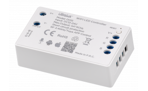 Smart 2.4G RF WIFI controller for RGB LED strip 15А, 180W (12VDC), 12-24VDC
