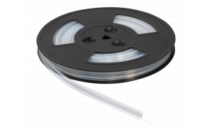 Transparent silicone hose for 10mm LED flexible strip, 10 m, IP66