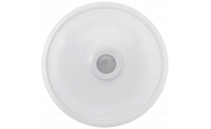 LED PIR stropna svjetiljka, 15W, 4000K, 220-240V AC, neutralno svjetlo, okrugla, IP20