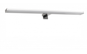 LED bathroom lighting fixture for mirror, wall and cabinet lighting, 12W, 4000К, chrome, IP44