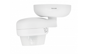 PIR motion and presence sensor for wall/ceiling mounting, 360°, 12m, IP65