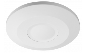 Microwave motion and presence sensor for surface mounting, 360°, 2000W/1000W, 4.5m, IP20