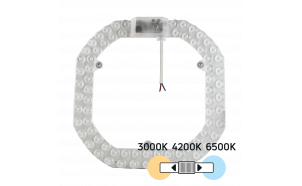 Magnetic LED module for ceiling lamps with switch, 36W, 3000K/4200K/6500K, 220V-240V AC, IP20