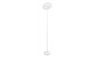 LED floor lamp CCT+RGB with remote control, dimmable, white, 40W+8W, IP20